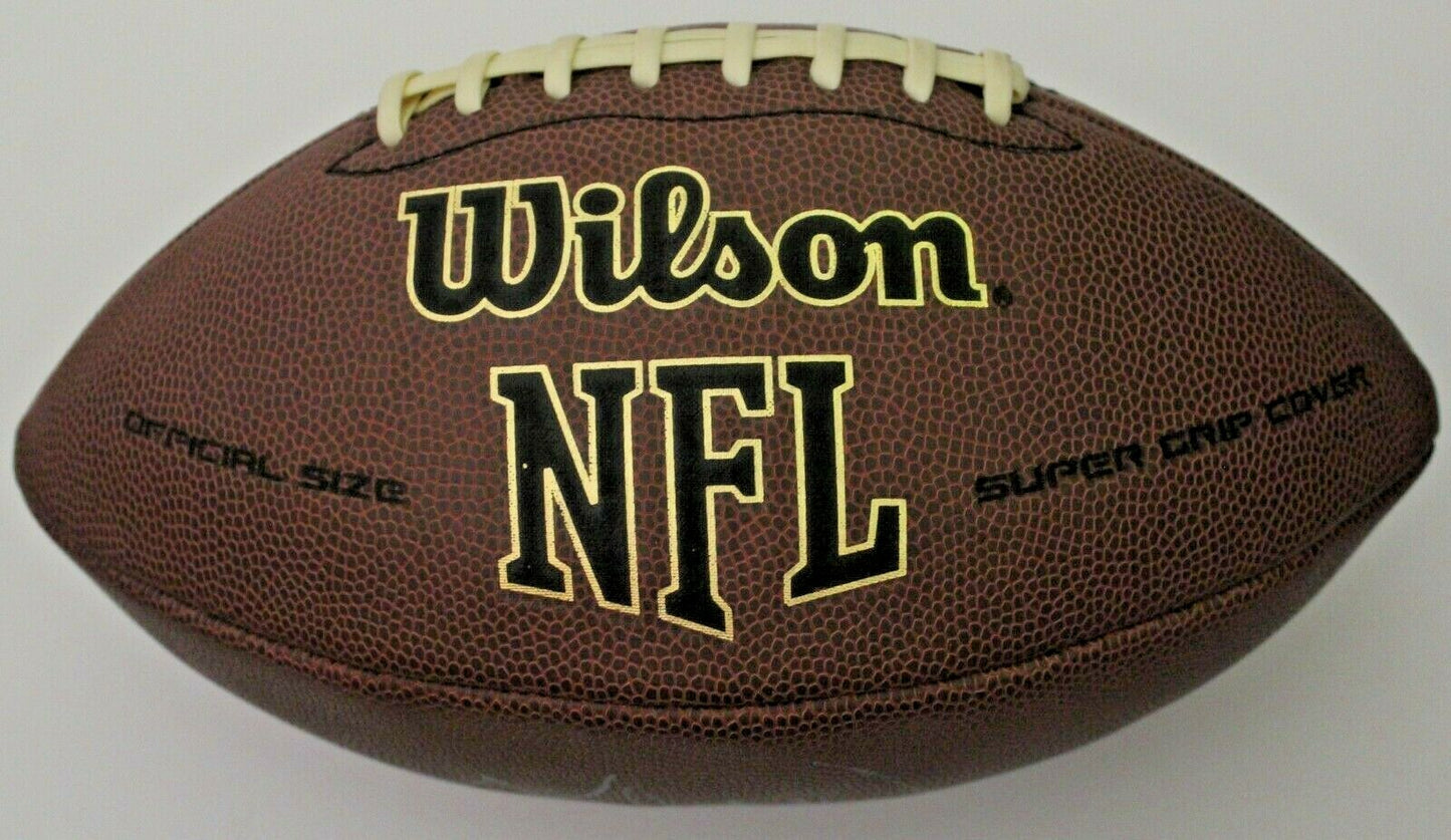Kurt Warner Signed NFL Replica Football W/Beckett COA T56463 St. Louis Rams