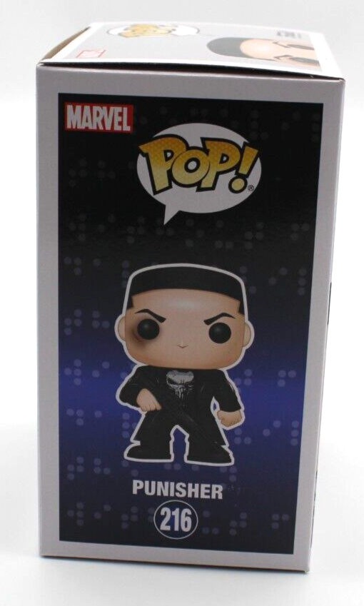 Jon Bernthal Signed Punisher Daredevil Funko Pop 216 w/Beckett COA BM61798