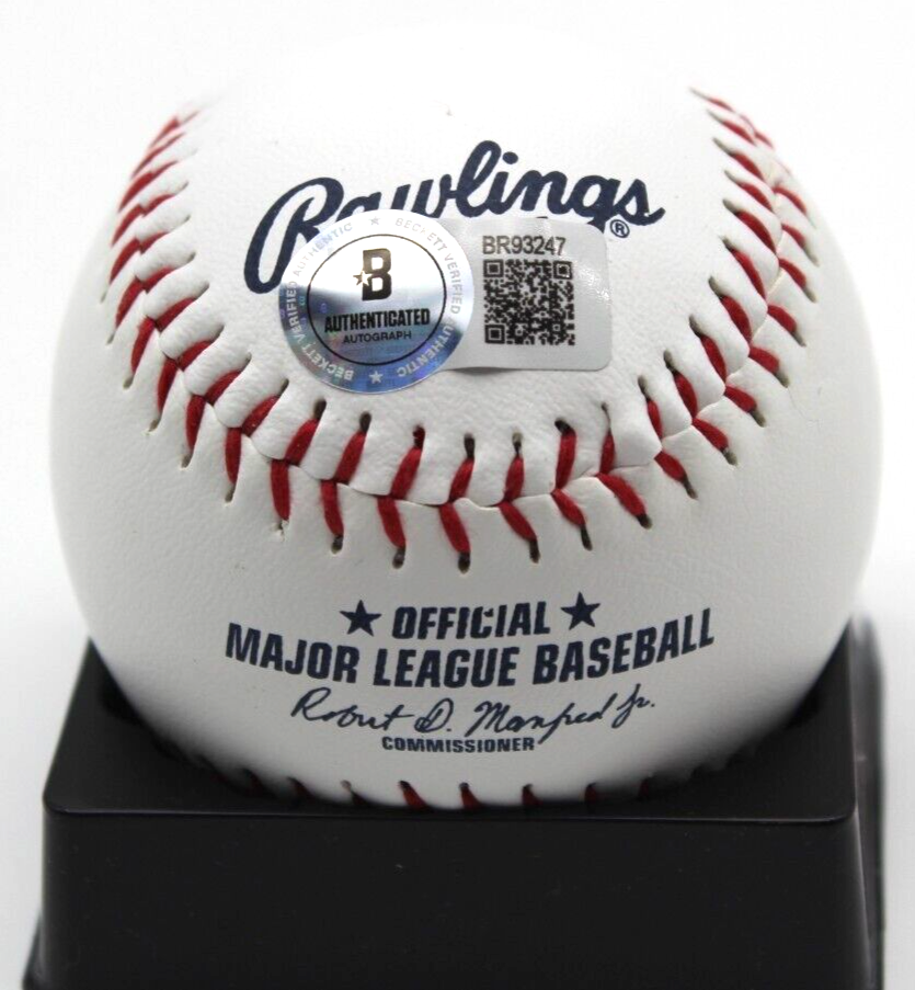 Kyle Teel Signed Chicago White Sox Major League Logo Ball w/Beckett BAS BR93247