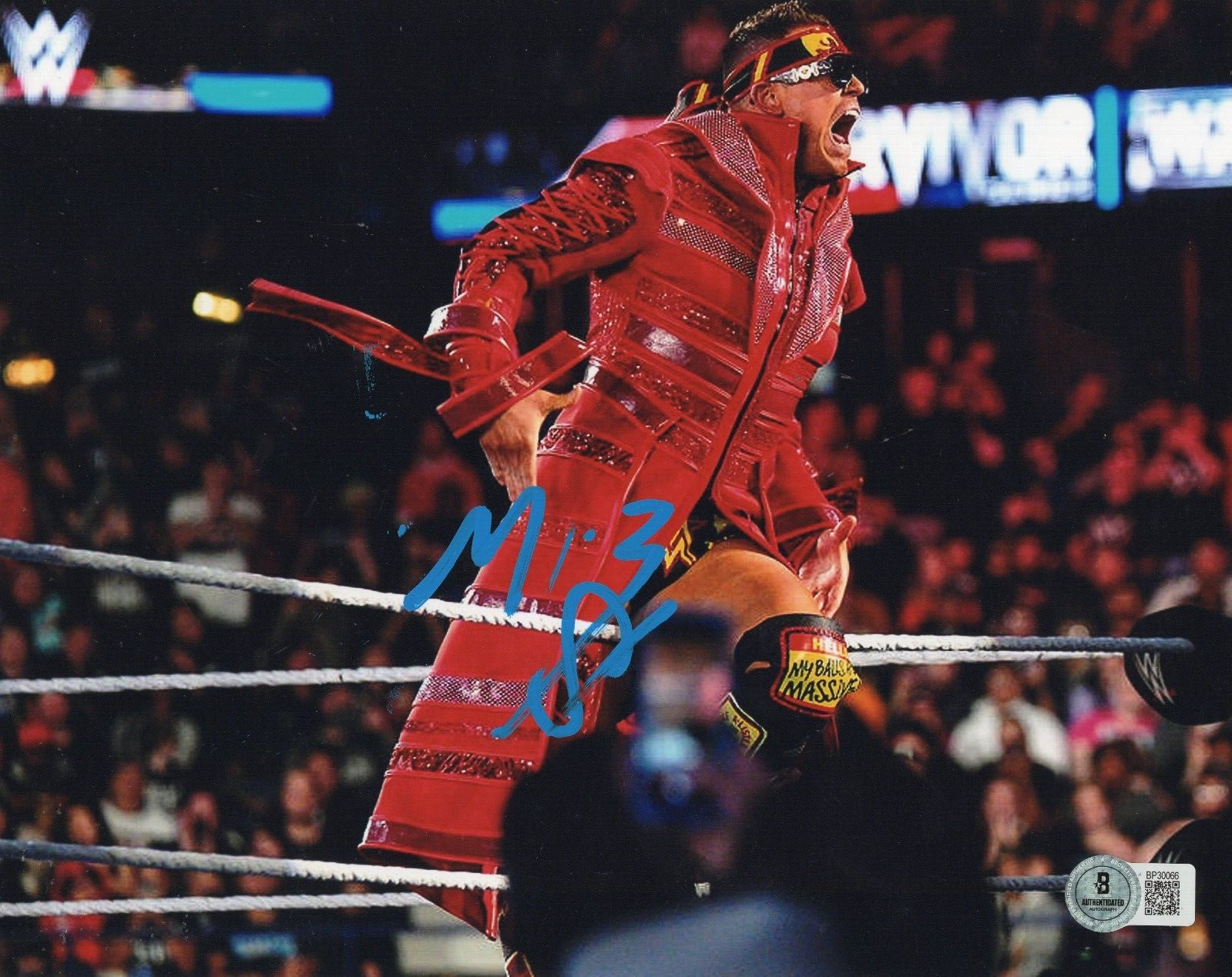 The Miz Wrestling WWE RAW Michael Mizanin Signed 8x10 Photo w/Beckett BP30066