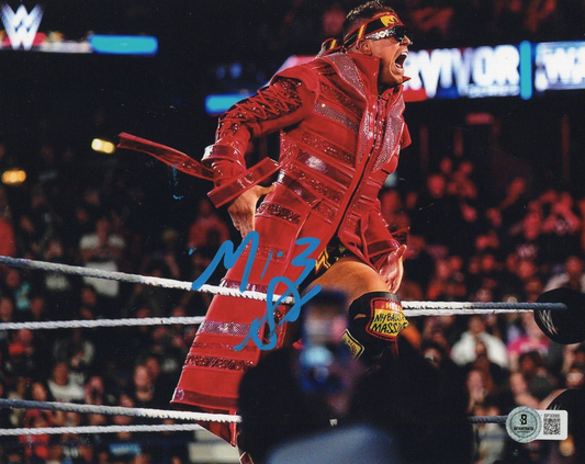 The Miz Wrestling WWE RAW Michael Mizanin Signed 8x10 Photo w/Beckett BP30066