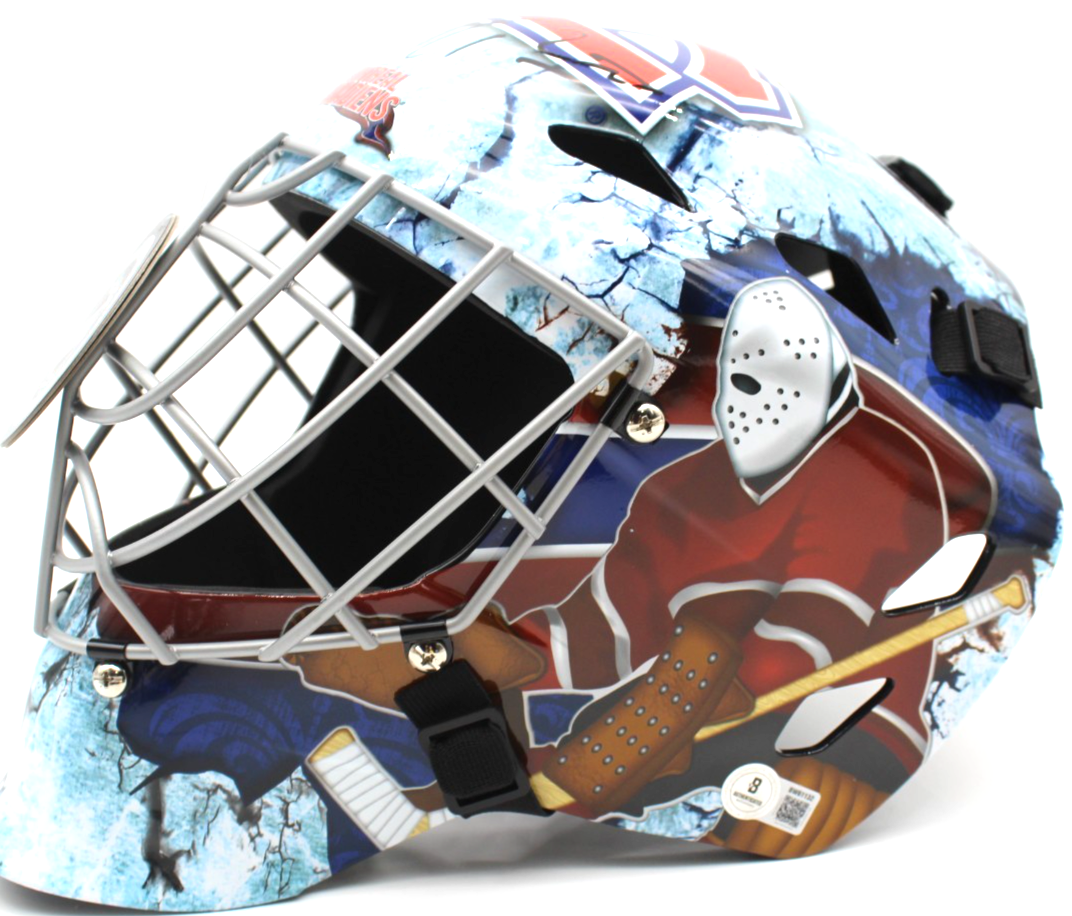 Patrick Roy Signed Montreal Canadiens Goalie Mask w/Beckett COA BW61132