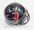 Bill O'Brien Signed Houston Texans Mini Helmet w/COA Penn State