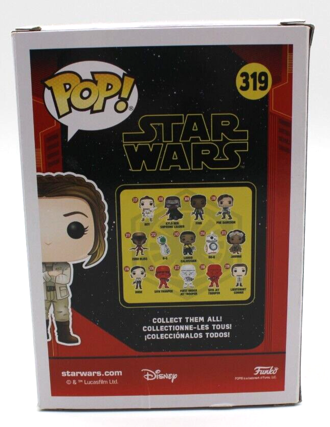 Billie Lourd Star Wars Lieutenant Connix Signed Funko Pop w/PSA DNA COA AO73827