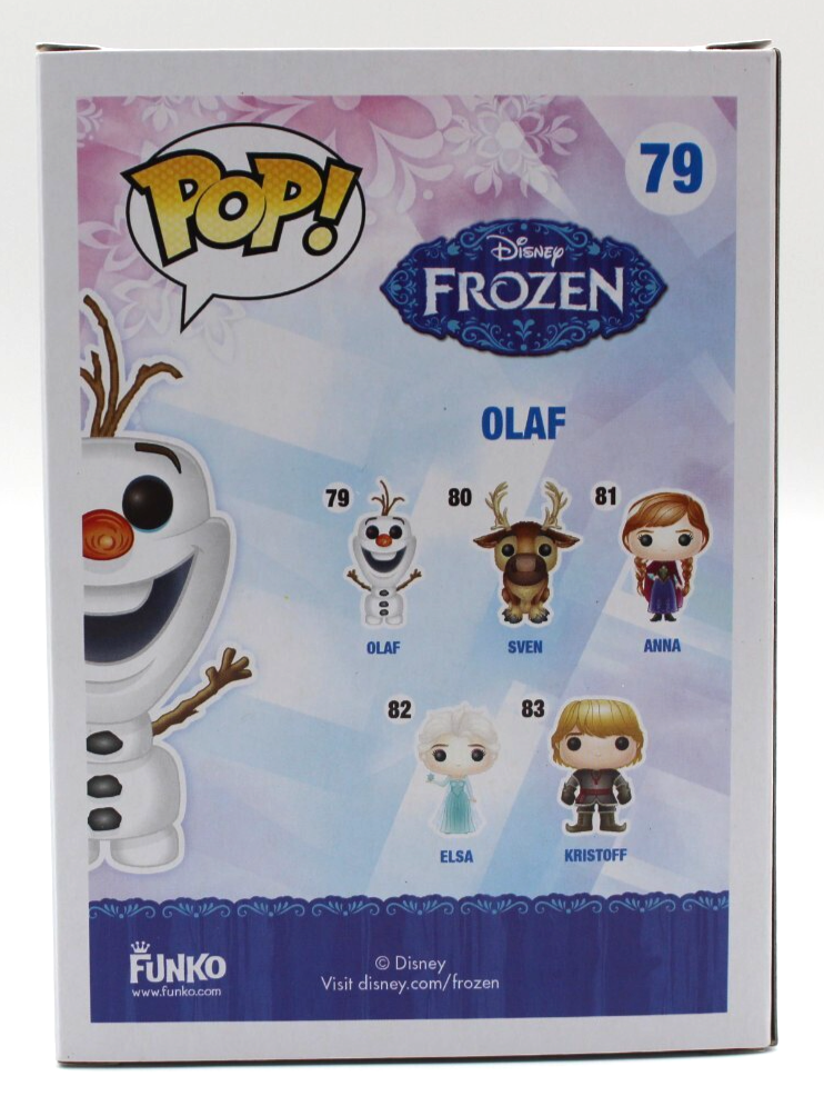 Josh Gad Signed Olaf Disney Frozen Movie 79 Funko Pop w/Beckett COA BR25867