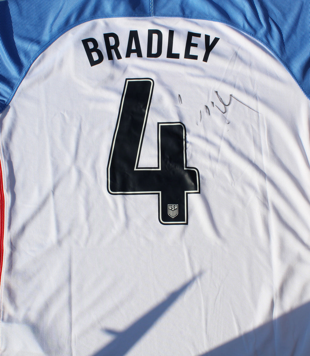 Michael Bradley Signed Team USA Soccer Jersey w/COA United States