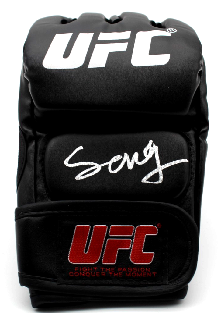 Song Yadong Signed UFC Training Glove MMA w/Beckett COA BAS BV10196