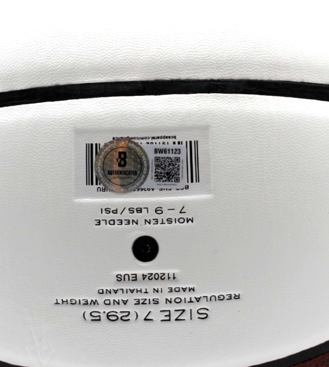 Matt Painter Signed Purdue Boilermakers Nike Basketball w/Beckett BAS COA