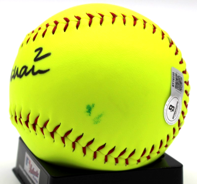 Cori McMillan Signed Chicago Bandits AUSL USA Softball w/Beckett BAS COA BT78233