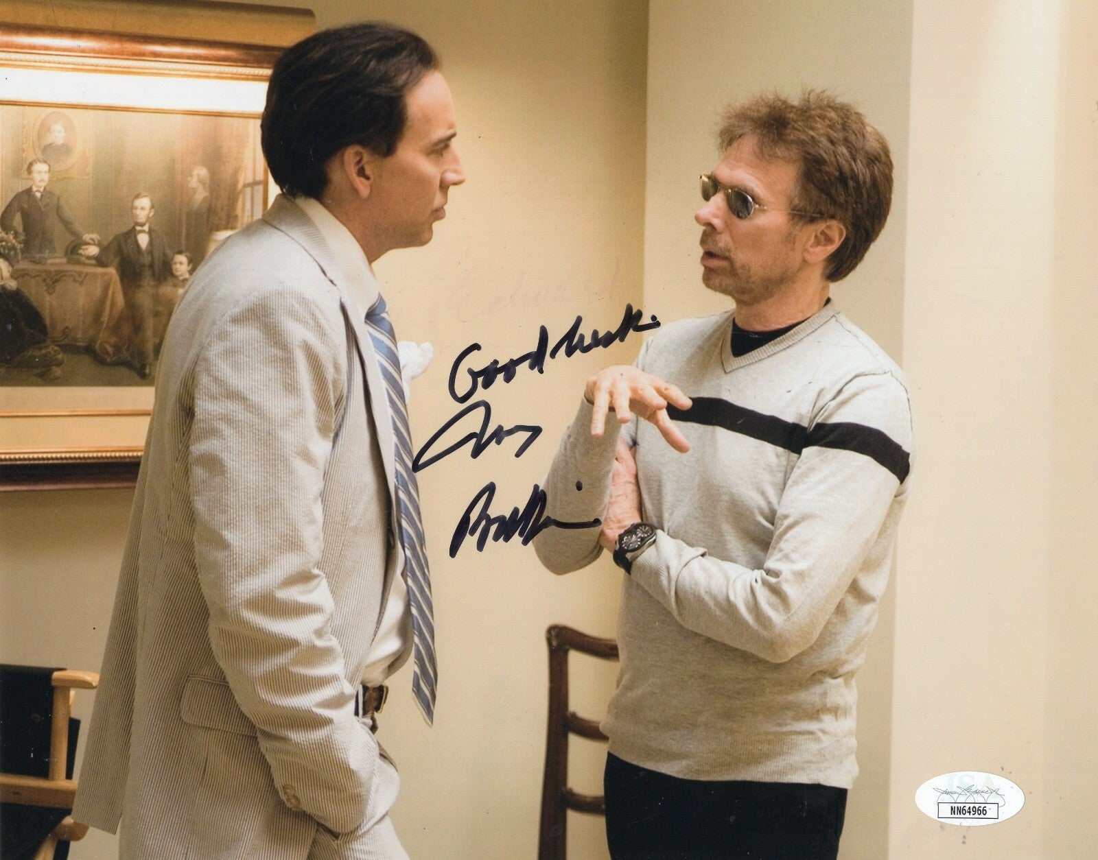 Jerry Bruckheimer Signed National Treasure 8x10 Photo w/JSA COA NN64966