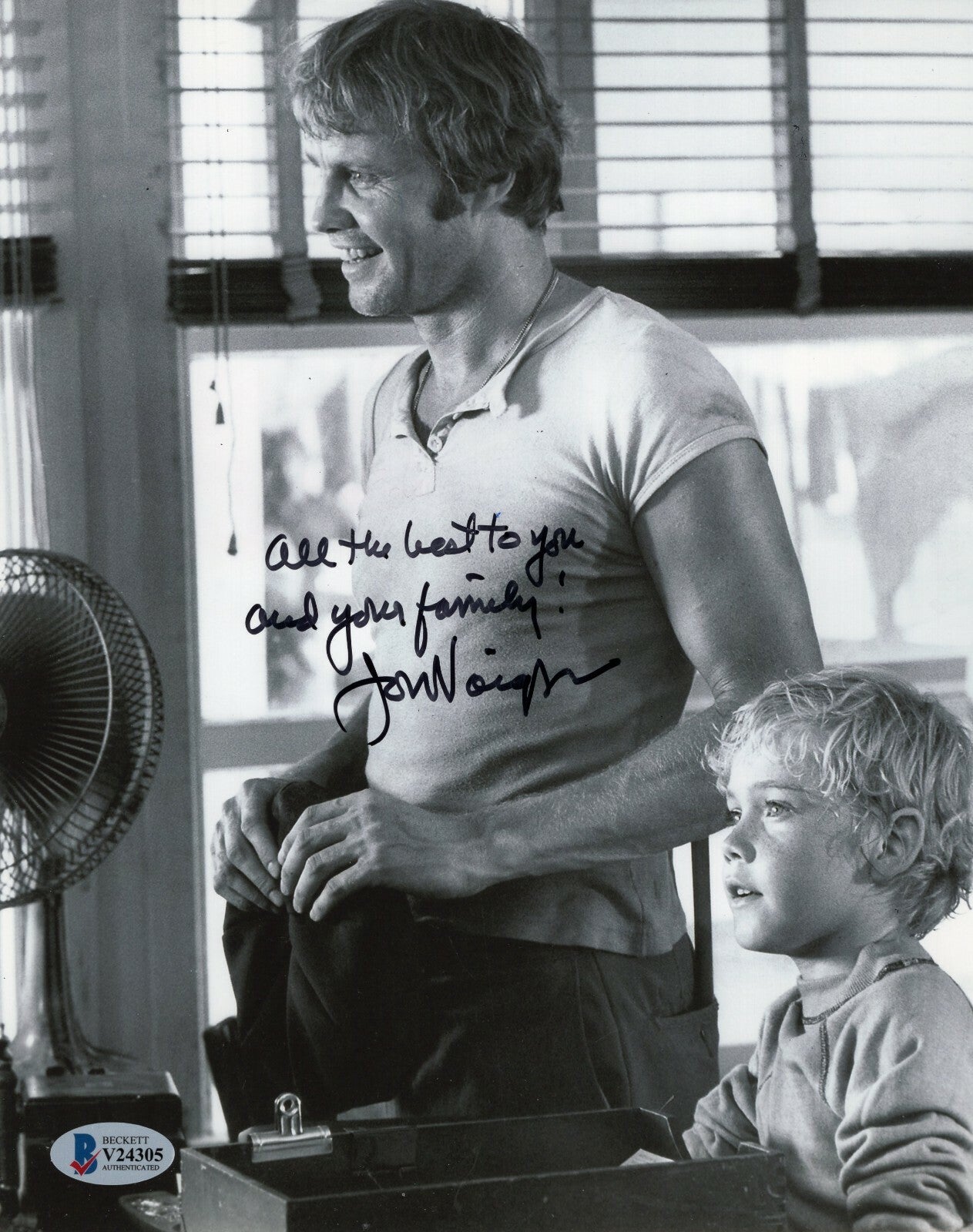 Jon Voight Signed The All American Boy 8x10 Photo w/Beckett COA V24305