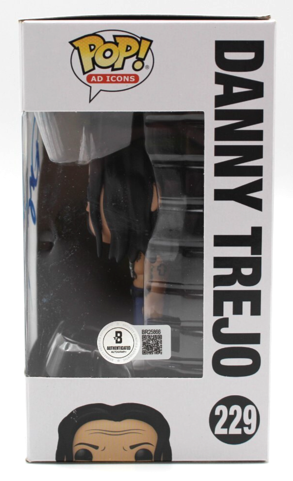 Danny Trejo Signed Pop Ad Icons 229 Machete Funko Pop w/Beckett COA BR25866