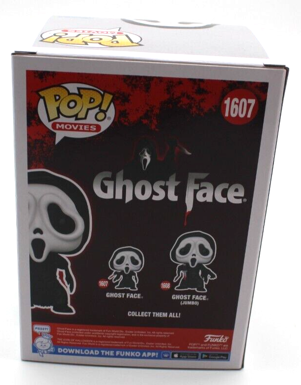 Laurie Metcalf Signed Scream Ghost Face Funko 1607 w/Beckett COA BN71138 PROOF