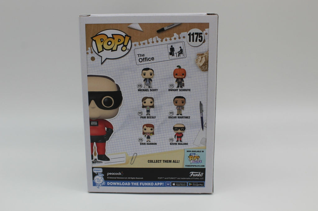 Brian Baumgartner Signed Kevin Malone The Office Funko Pop w/Beckett COA BD42625