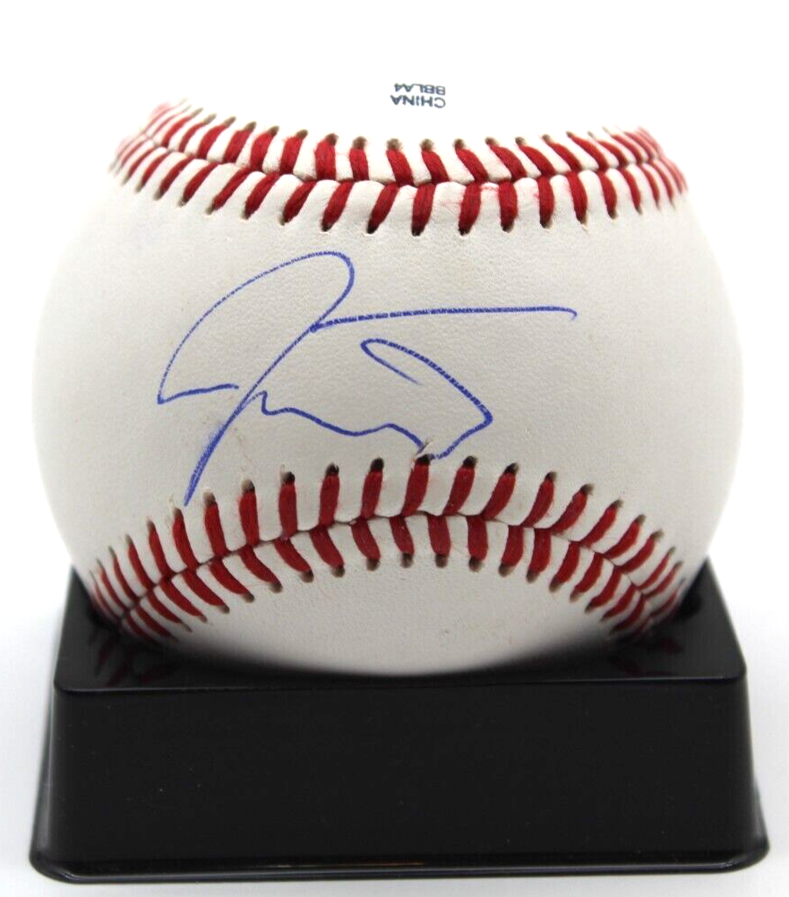 James Triantos Signed Minor League Chicago Cubs Baseball w/Beckett BAS BR93218