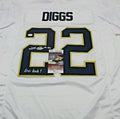 Logan Diggs Signed Custom White Notre Dame Football Jersey w/JSA COA Go Irish!