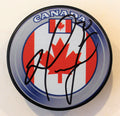 Matt Murray Signed Team Canada Hockey Puck w/COA Pittsburgh Penguins #6