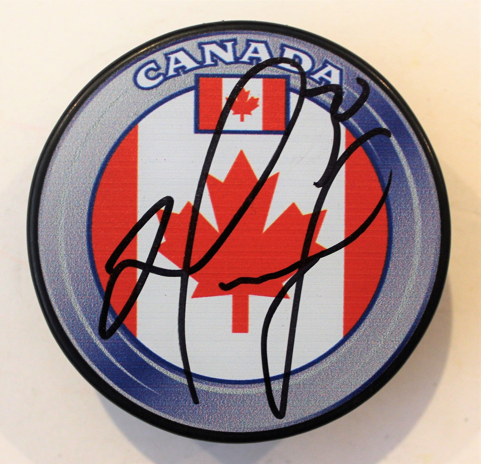 Matt Murray Signed Team Canada Hockey Puck w/COA Pittsburgh Penguins #6