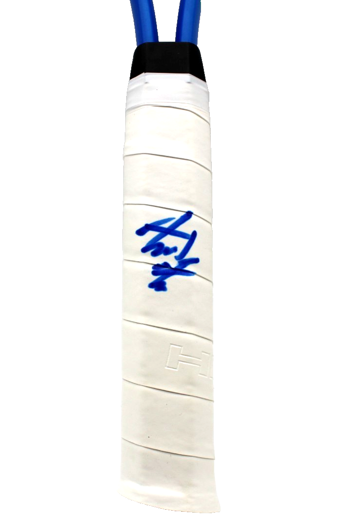 Andre Agassi Signed Brand New Head Tennis Racket Wimbledon W/JSA COA CR86533