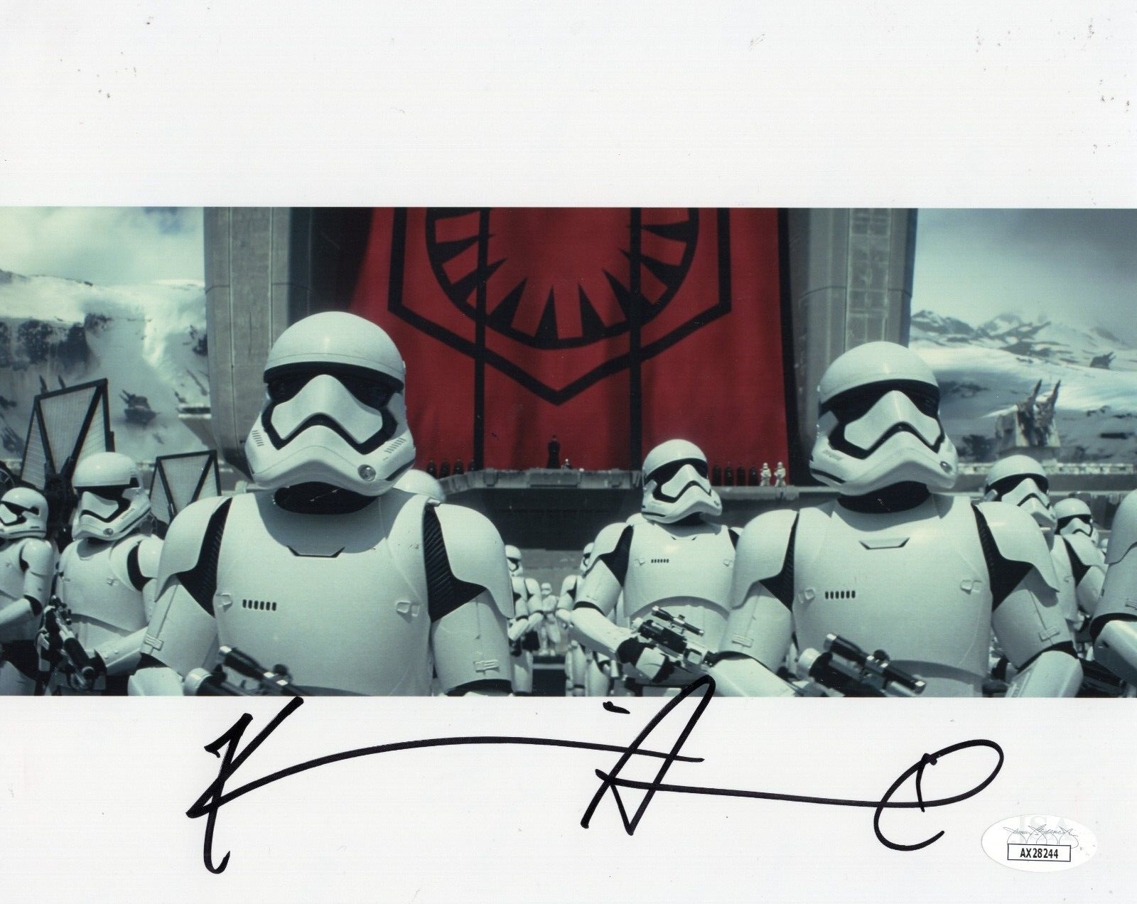 Kevin Smith Star Wars Stormtrooper Signed 8x10 Photo w/JSA COA AX28244