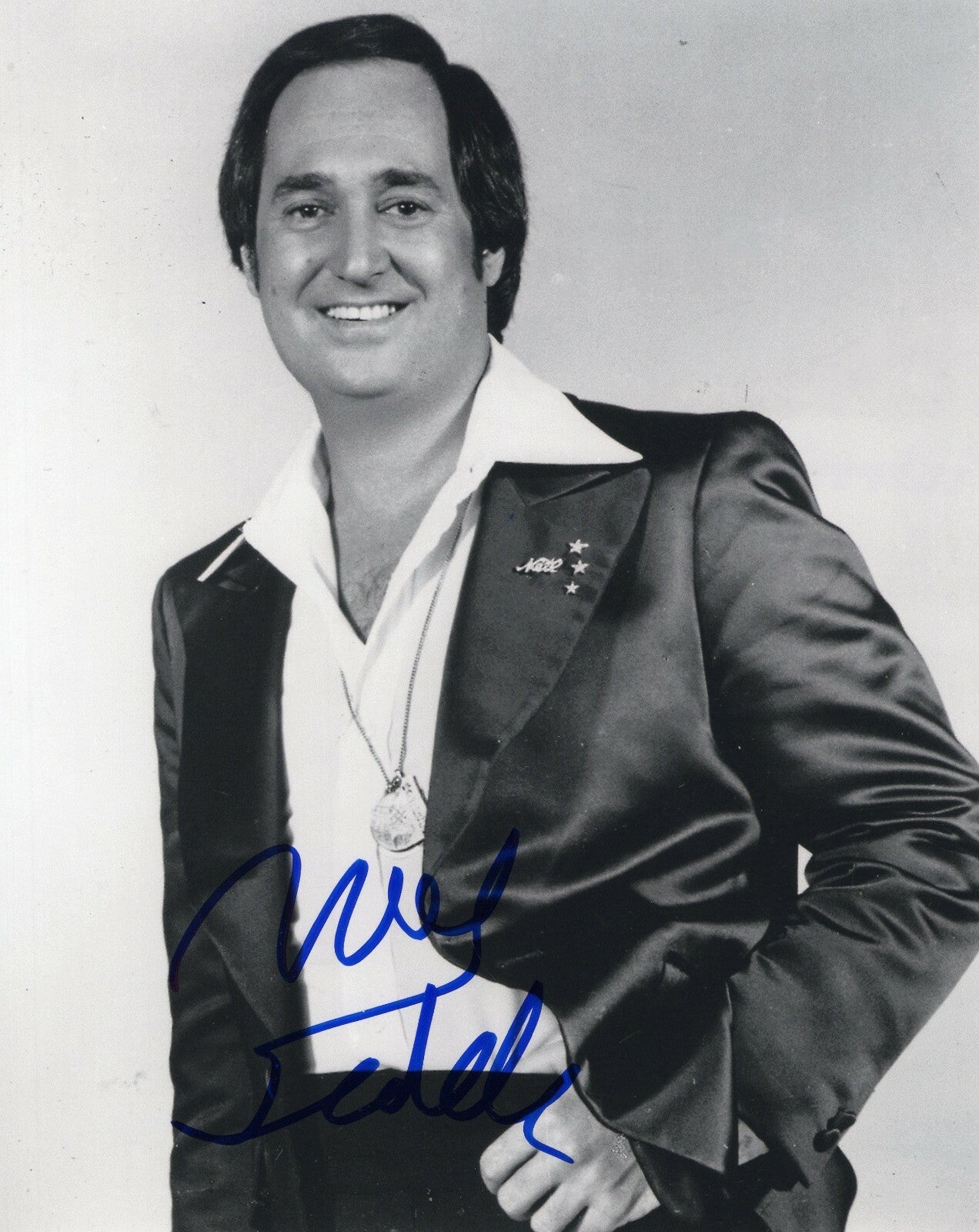 Neil Sedaka Signed 8x10 Photo w/COA The Tokens Oh Carol American Bandstand #2