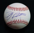 DJ Peters Signed Official Major League Baseball w/Beckett COA Dodgers V77781