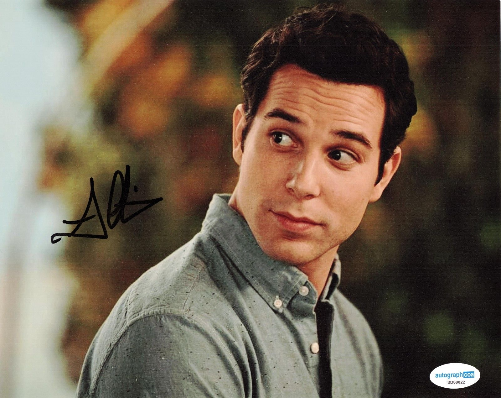 Skylar Astin Pitch Perfect Jesse Swanson Signed 8x10 Photo w/ACOA SD60022