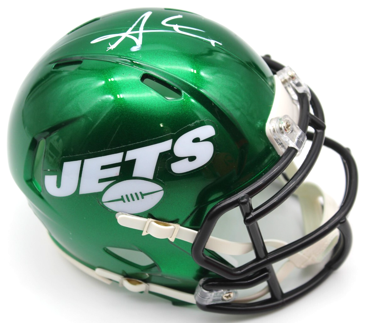 Aaron Glenn Signed New York Jets Mini Football Helmet w/Beckett BR63136