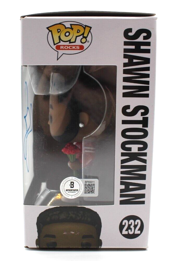Shawn Stockman Boyz II Men #232 Signed Funko Pop Rocks w/Beckett COA BP89911