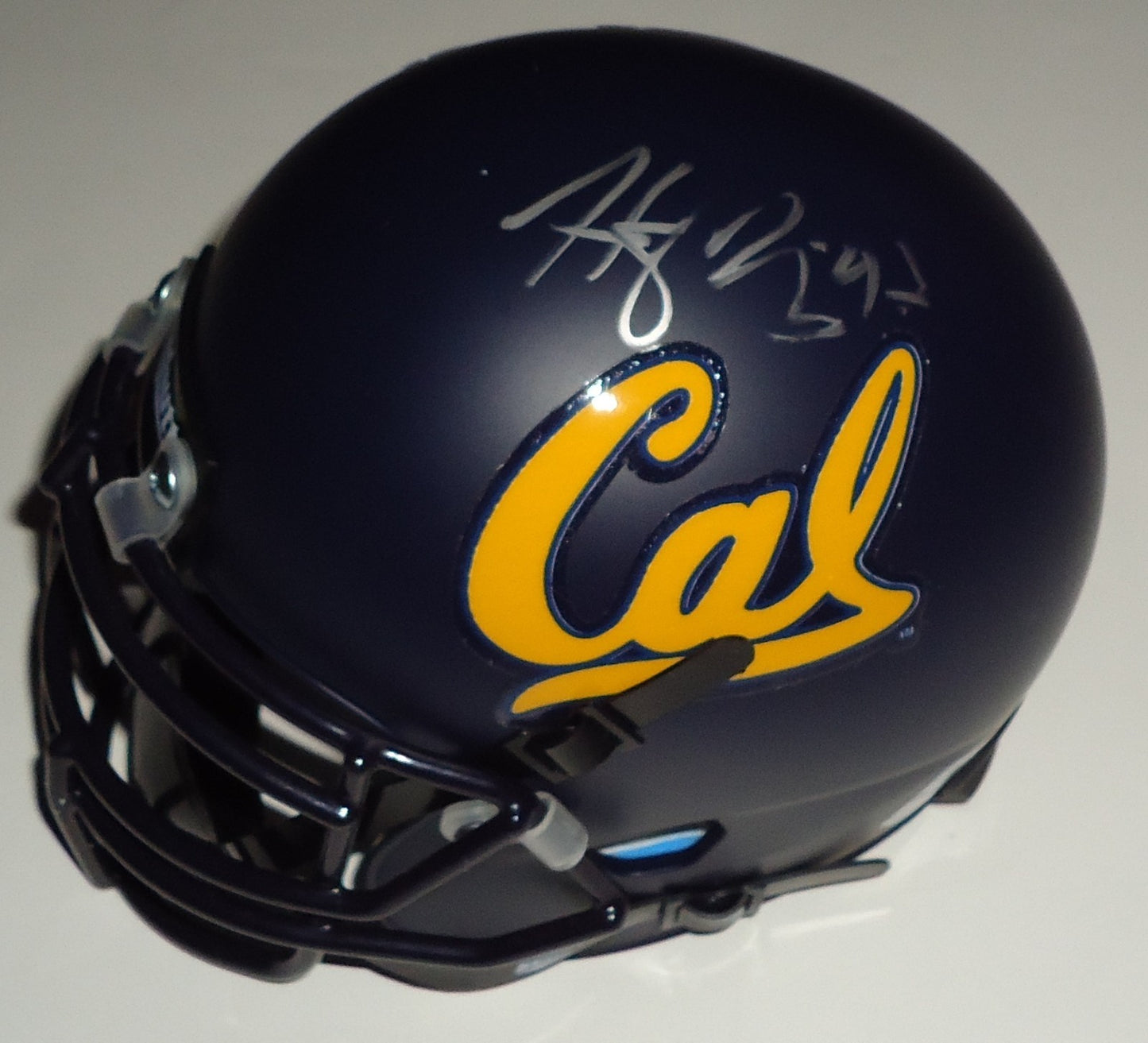 Hardy Nickerson Jr signed California Golden Bears mini football helmet w/coa #1