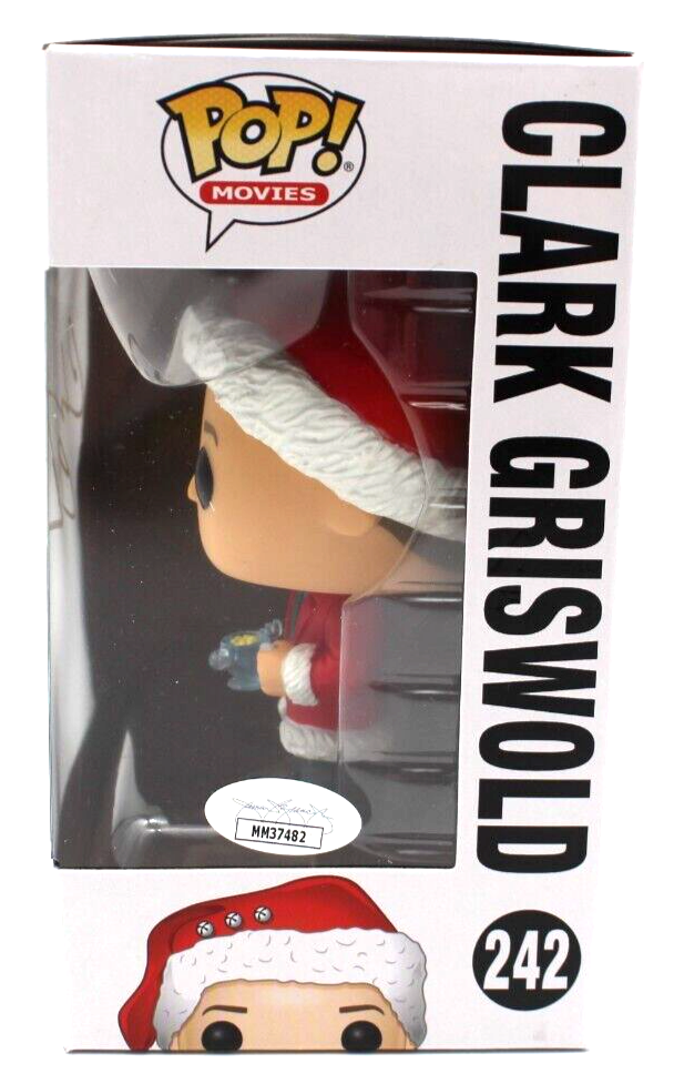 Chevy Chase Signed Clark Griswold National Lampoon's #242 Funko Pop w/JSA COA