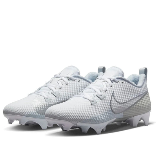Size 9.5 Nike Mens Vapor Edge Speed 360 2 Football Cleats White/Grey DA5455-100
