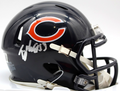 TJ Edwards Chicago Bears Signed Mini Football Helmet w/Beckett COA BV13334