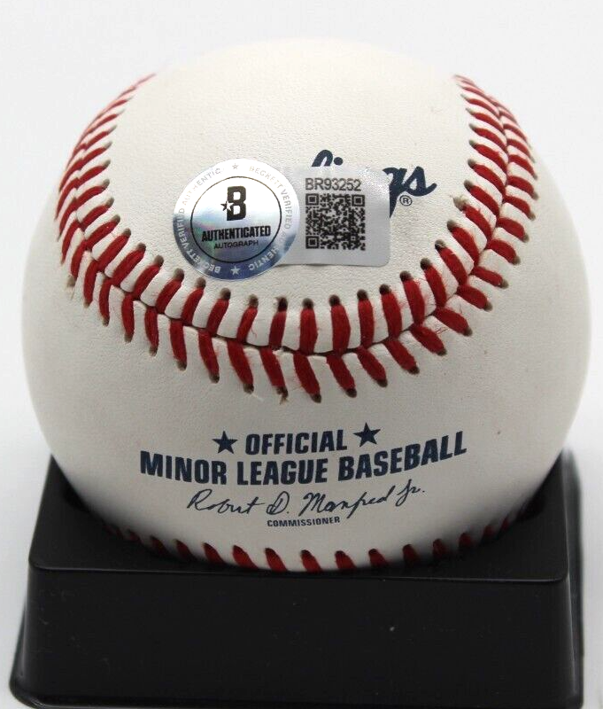Kyle Teel Signed Chicago White Sox Minor League Baseball w/Beckett BAS BR93252
