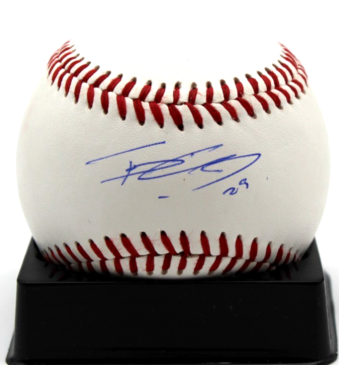 TJ Friedl Signed Official Minor League Baseball Reds w/Beckett COA BT56212