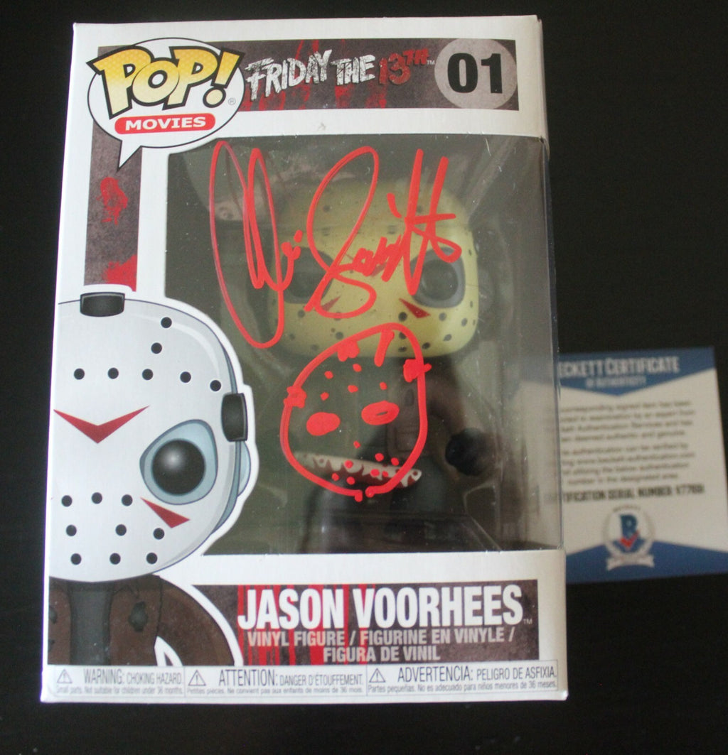 Christopher Swift Friday The 13th Jason Signed #01 Funko w/Beckett COA V77691