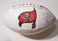 Vernon Hargreaves III Signed Tampa Bay Bucaneers Logo Football w/COA