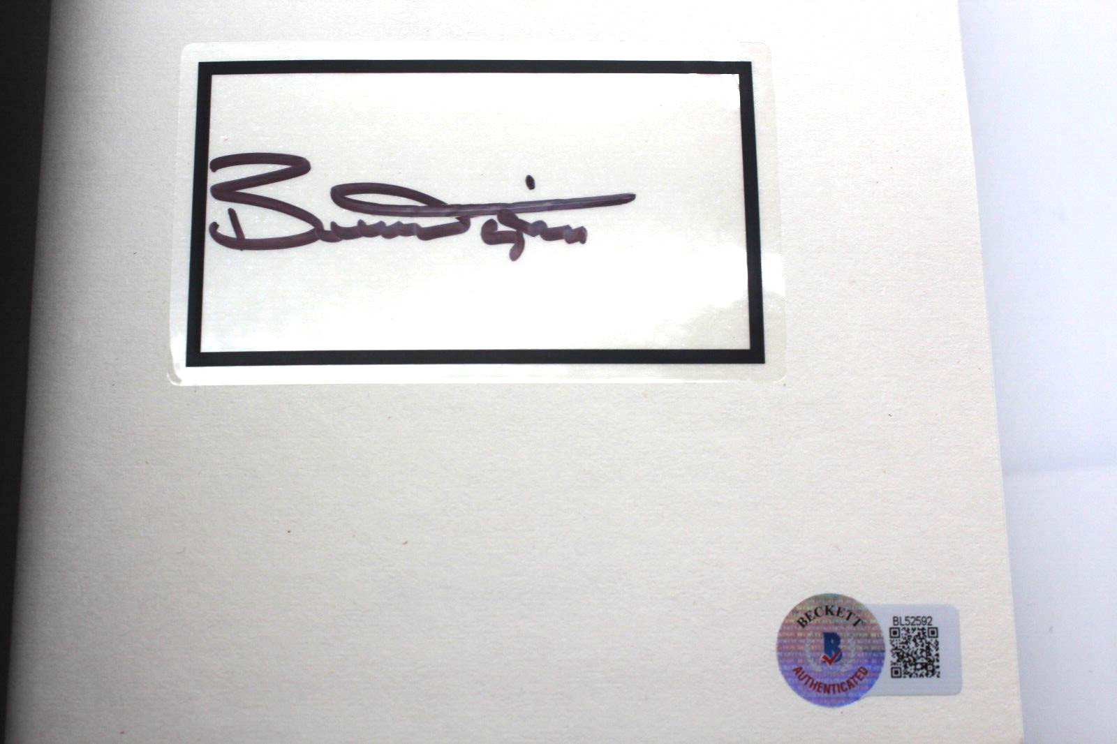 Bernie Taupin Signed Scattershot Life Music Elton And Me Book W/Beckett COA
