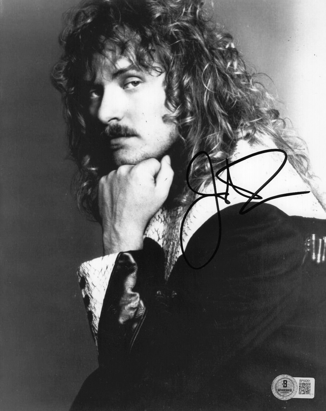 Johnny Van Zant Lynyrd Skynyrd Rock Signed 8x10 Photo w/Beckett COA BP59261
