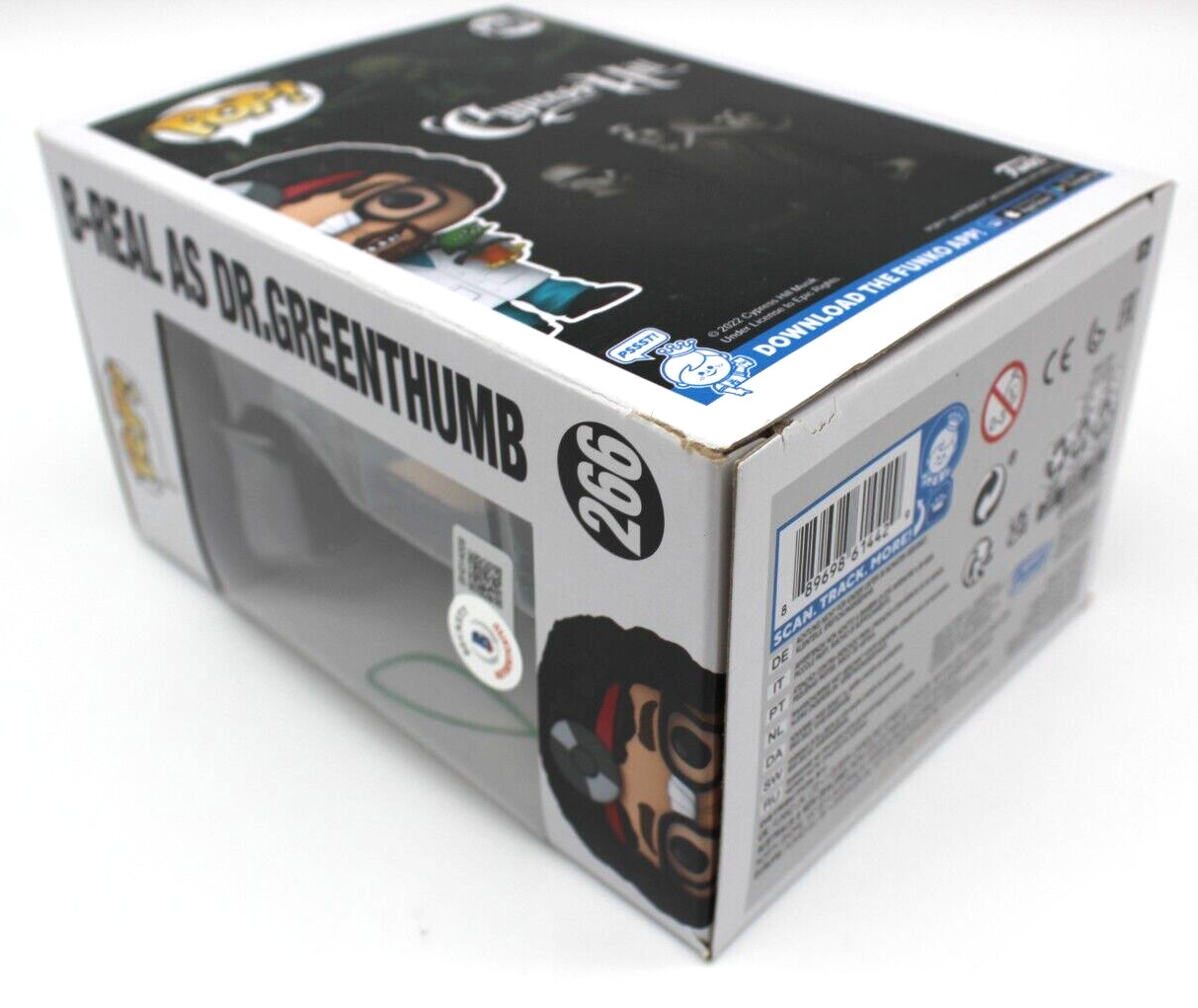 B-Real AS Dr. Greenthumb Cypress Hill Signed Funko Pop w/Beckett COA BH014009