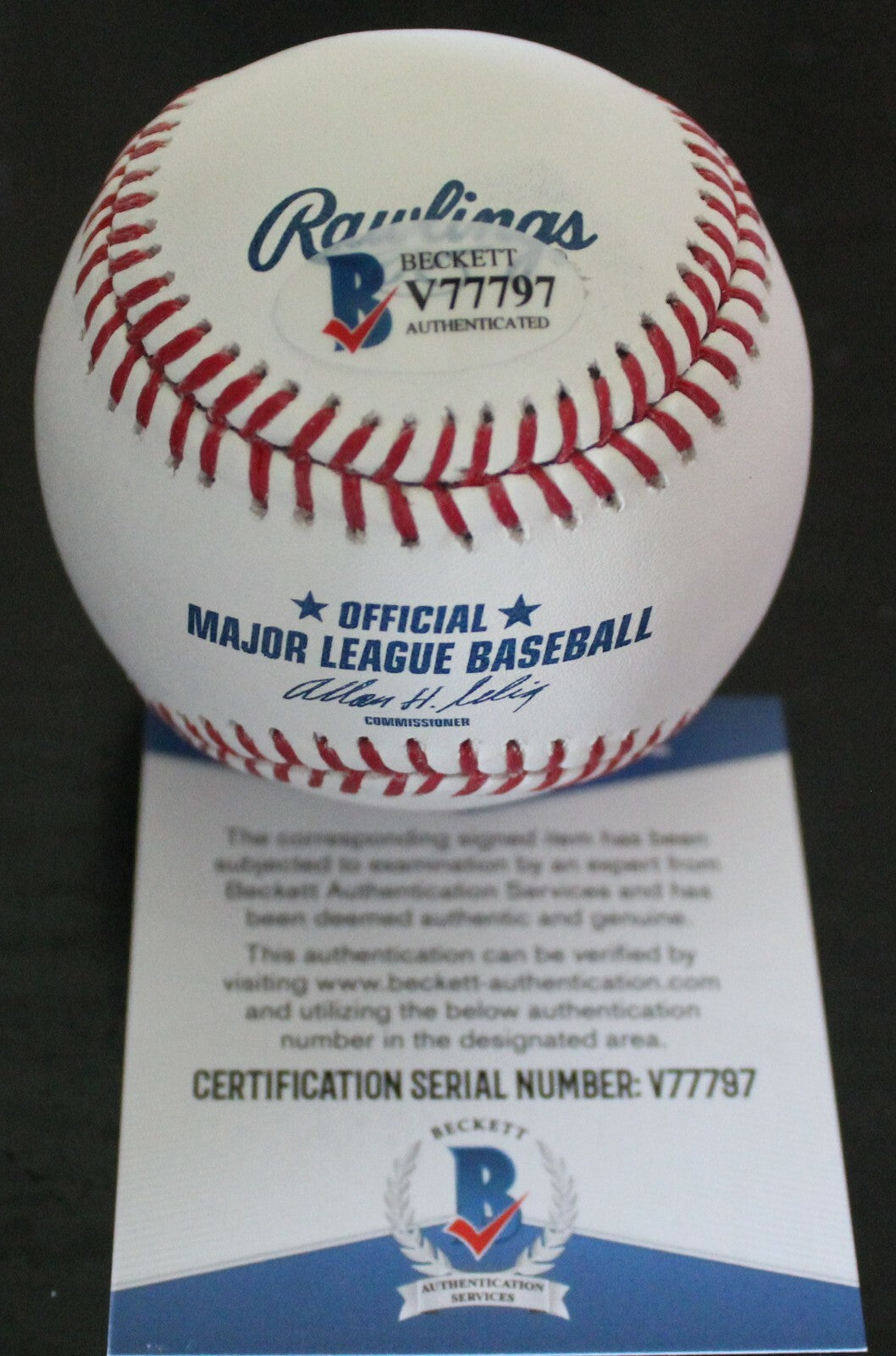 Willie Calhoun Signed Rangers Major League Baseball W/Beckett COA V77797