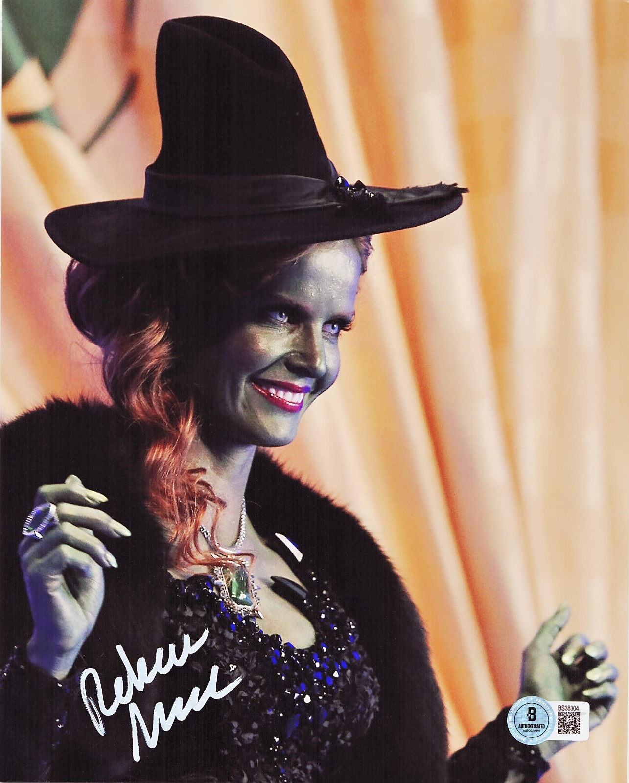 Rebecca Mader Signed Zelena Once Upon a Time 8x10 Photo W/Beckett COA BS38304
