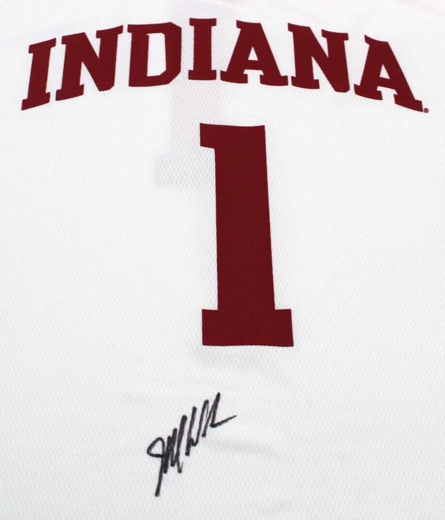 Mike Woodson Signed Indiana Hoosiers Basketball Jersey w/Beckett COA BP89889