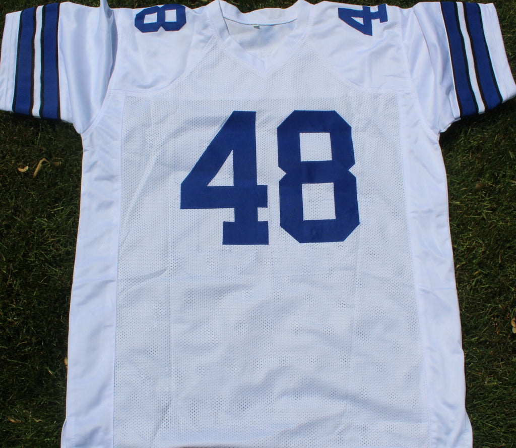 Daryl Johnston Signed Dallas Cowboys Custom XXL Jersey w/Beckett COA S30974