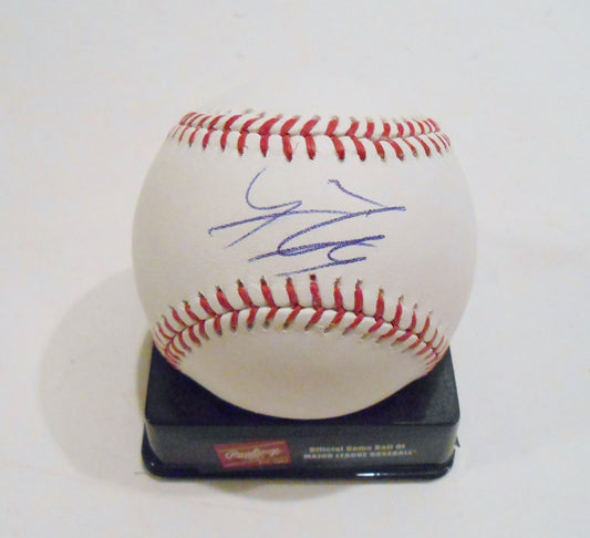 Taylor Lindsey Signed Official Major League Baseball w/COA Angels