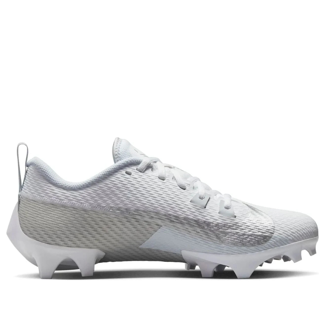 Size 9.5 Nike Mens Vapor Edge Speed 360 2 Football Cleats White/Grey DA5455-100
