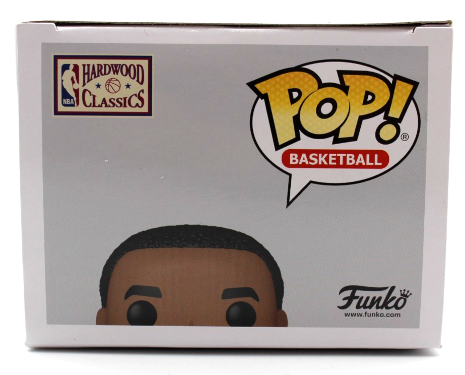 George Gervin Signed San Antonio Spurs 105 Funko Pop w/Beckett COA BT56261