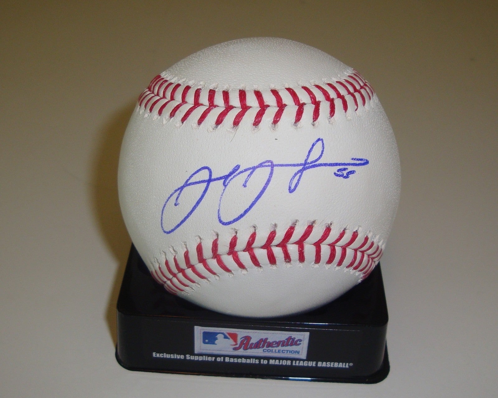 Josh Johnson Signed Official Major League Game Baseball w/COA Marlins
