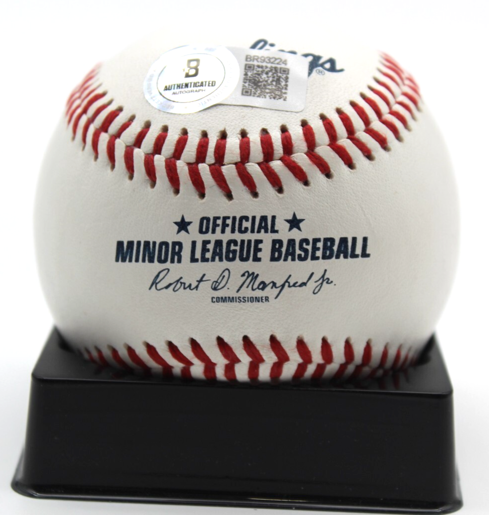 Jonathan Cannon Signed Minor League Baseball White Sox w/Beckett BAS BR93224