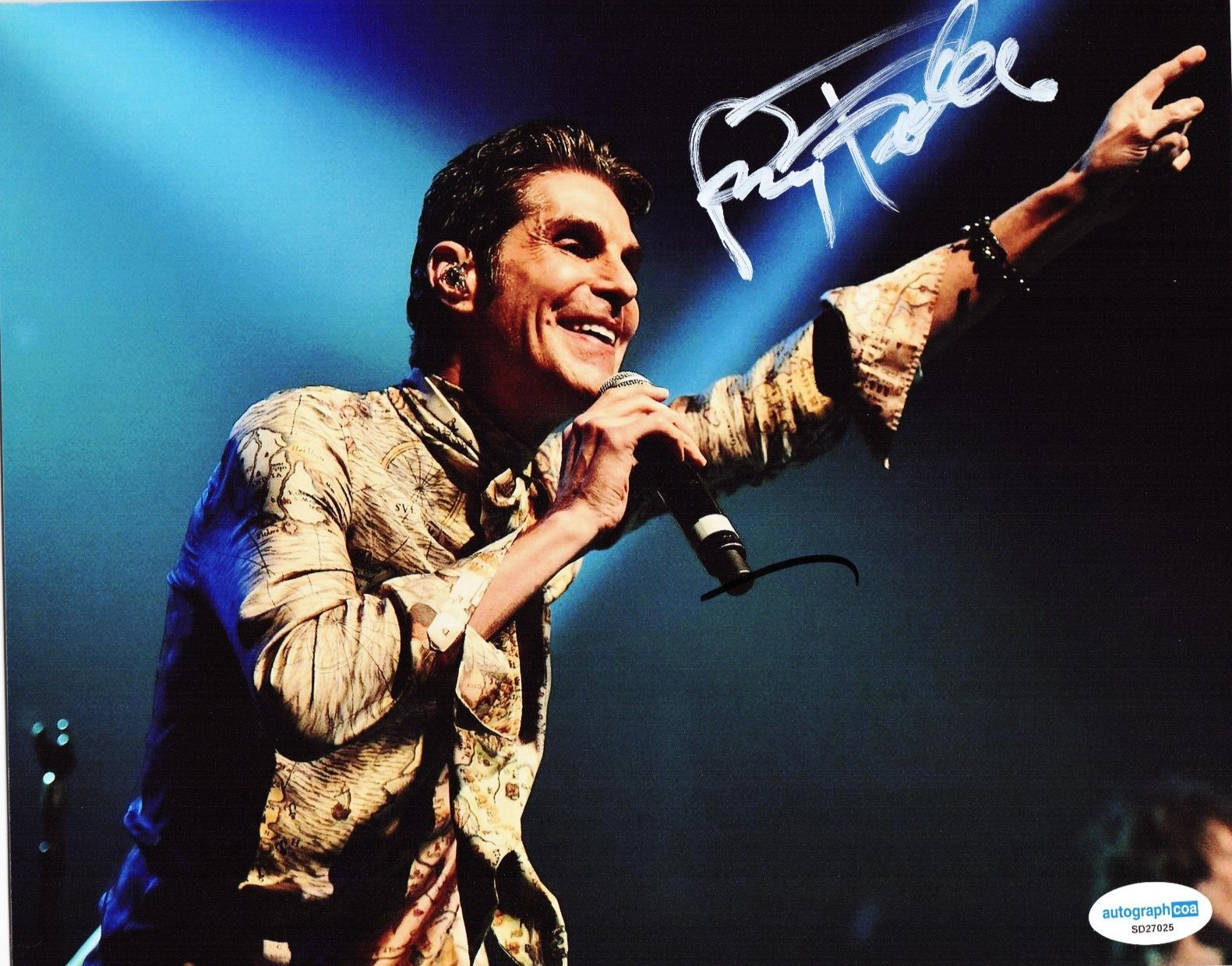 Perry Farrell Jane's Addiction Signed 8x10 Photo Rock N Roll w/ACOA SD27025